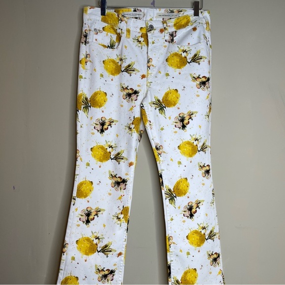 Anthropologie PILCRO Lemon Grove Print Jean - Picture 4 of 16